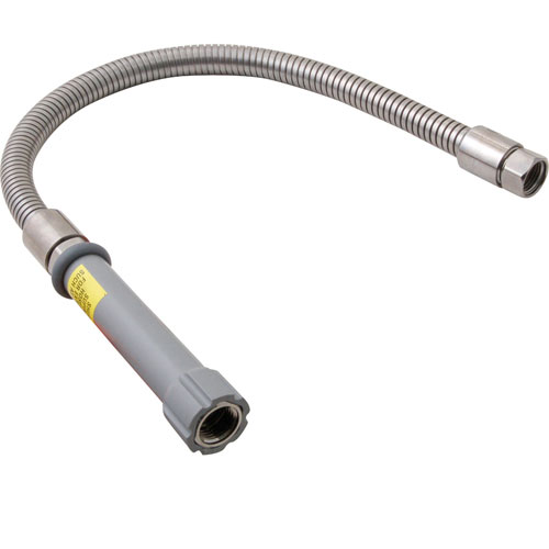 (image for) T&S Brass 24H Hose,24" Flexible Ss 